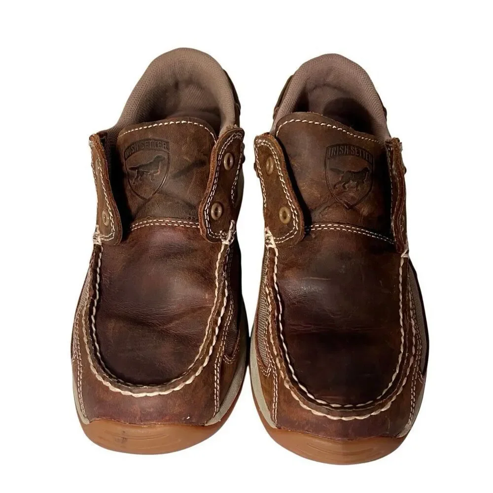 Red Wing Shoes Irish Setter 3819 Men's Lakeside Boat Shoe Size 8 Men’s